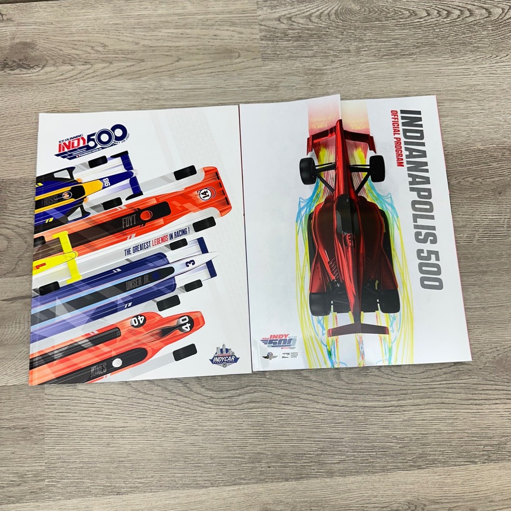 IndyCar Official Program Multi 2017 2018 Indianapolis 500 Grand Prix